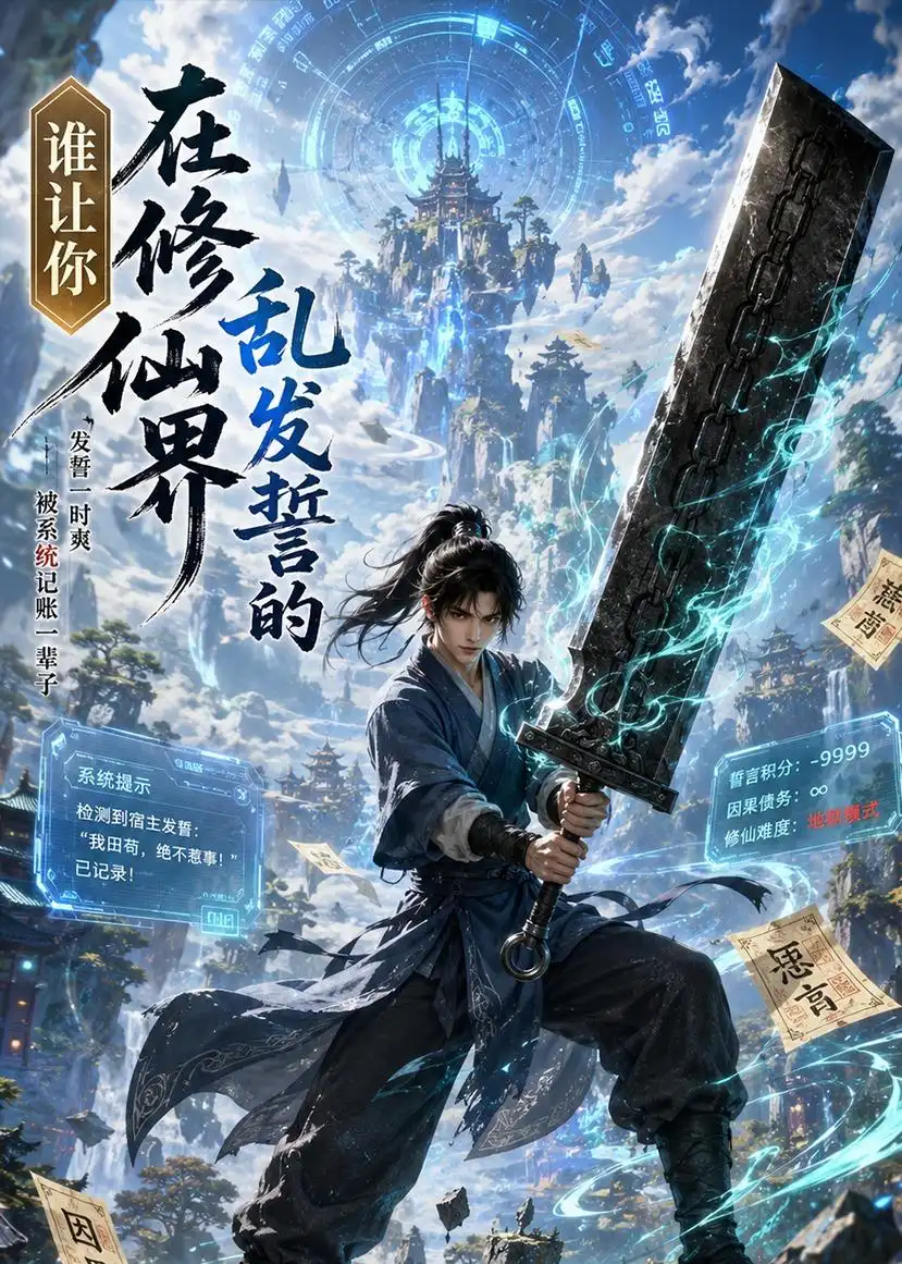 短剧《谁让你在修仙界乱发誓的 (48集)》海报