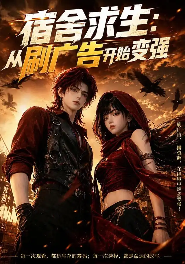 短剧《宿舍求生从刷广告开始变强 (68集)》海报