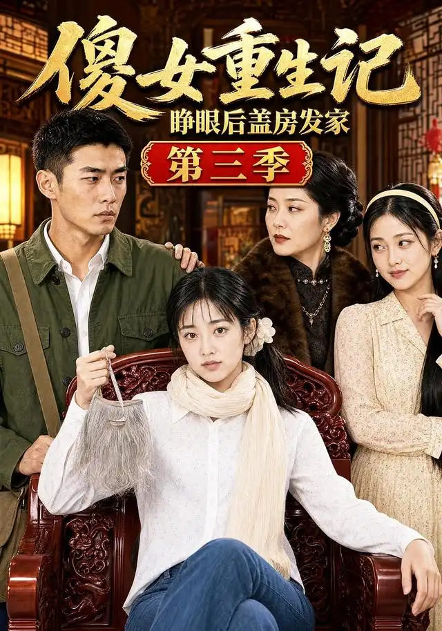 短剧《傻女重生记睁眼后盖房发家第三季 (111集)》海报