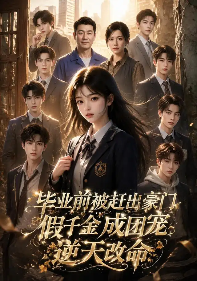 短剧《毕业前被赶出豪门假千金成团宠逆天改命 (122集)》海报