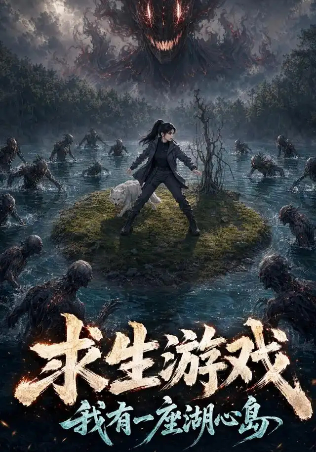 短剧《求生游戏我有一座湖心岛 (106集)》海报