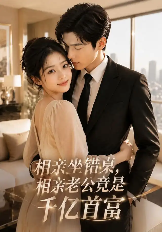 短剧《相亲坐错桌相亲老公竟是千亿首富 (100集)》海报