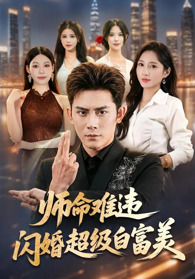 短剧《师命难违闪婚超级白富美 (81集) 张子寒&祎一&文瑾》海报