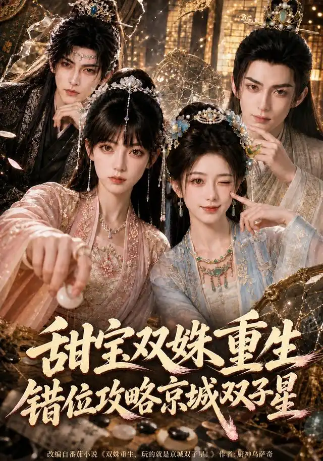 短剧《甜宝双妹重生错位攻略京城双子星 (104集)》海报