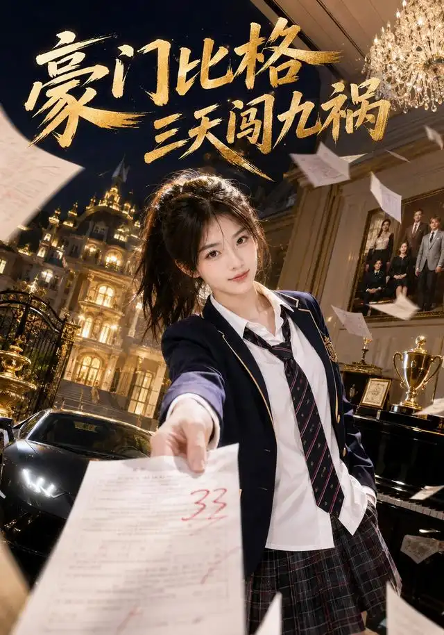 短剧《豪门比格三天闯九祸 (60集)》海报