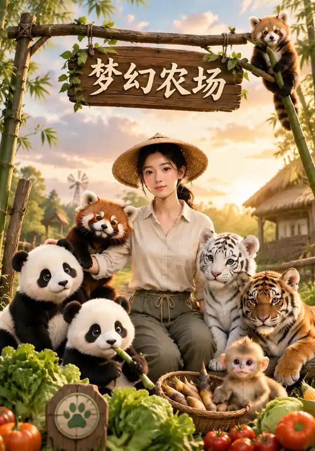 短剧《梦幻农场 (60集)》海报