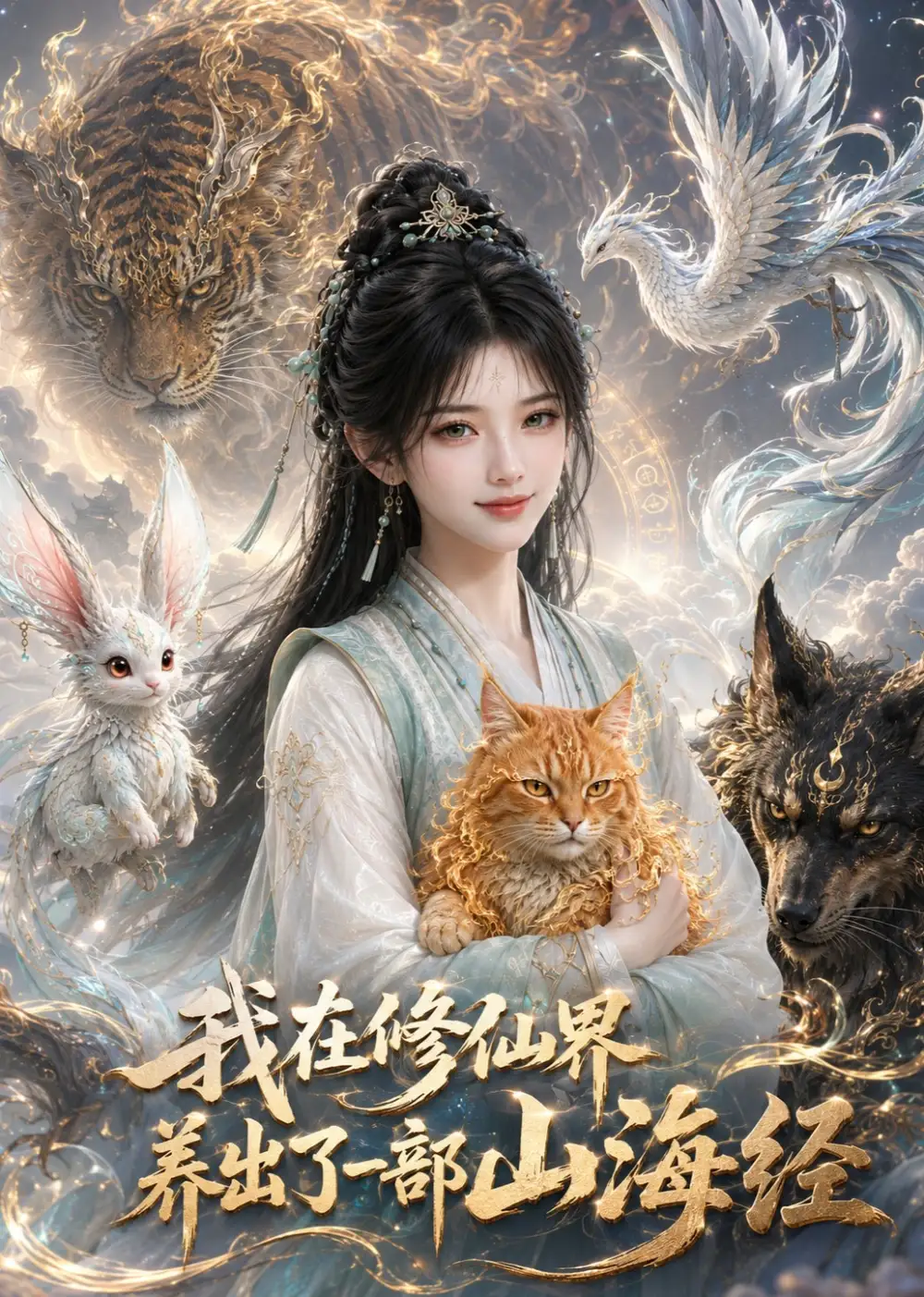 短剧《我在修仙界养出了一部山海经 (80集)》海报
