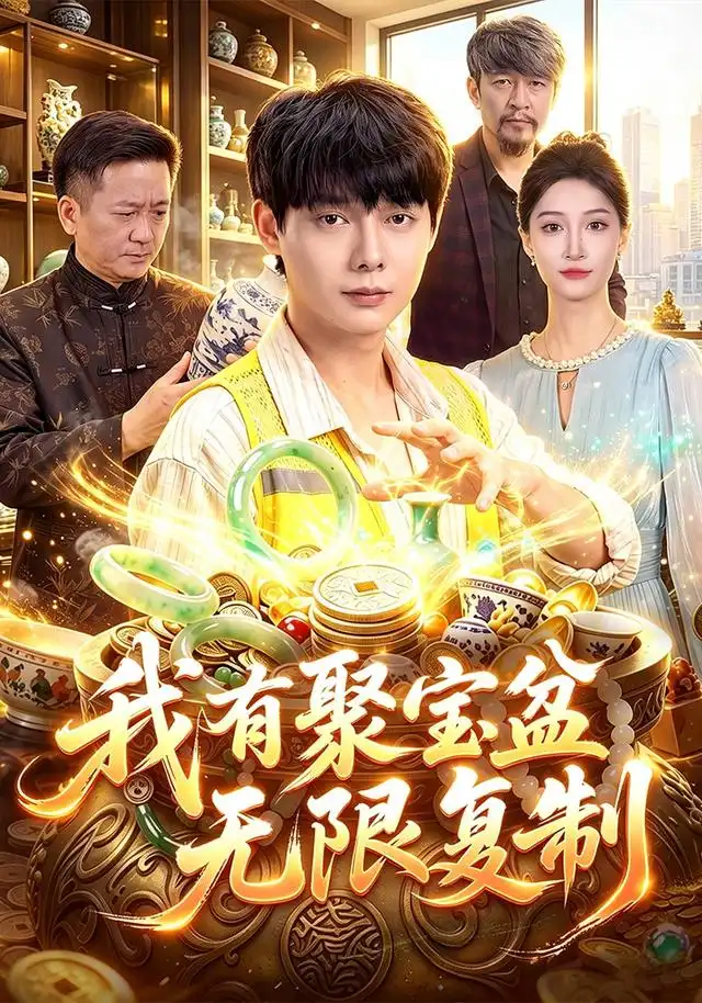 短剧《我有聚宝盆无限复制 (100集) 王镱深&二七》海报