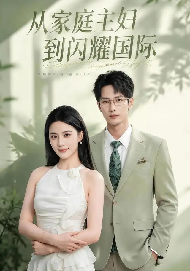 短剧《从家庭主妇到闪耀国际 (62集) 朱梦茹&刘俊达》海报