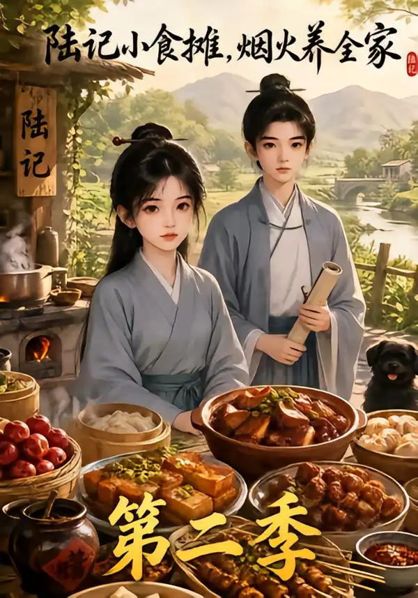 短剧《陆记小食摊烟火养全家第二季 (109集)》海报