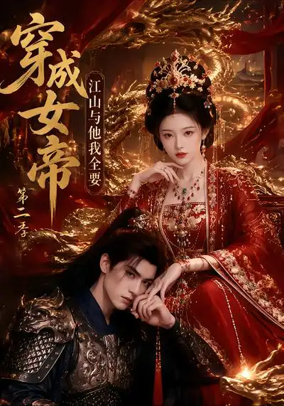 短剧《穿成女帝江山与他我全要第二季 (72集)》海报