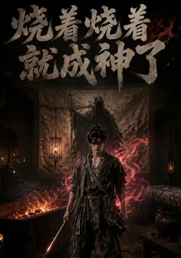 短剧《烧着烧着就成神了 (82集)》海报