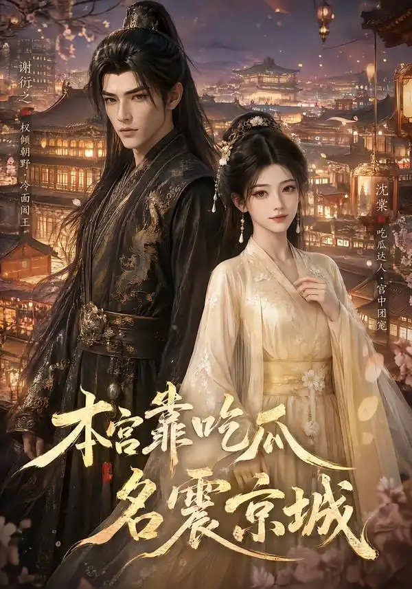 短剧《本宫靠吃瓜名震京城 (88集)》海报