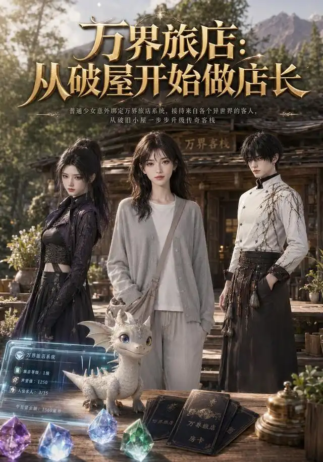 短剧《万界旅店从破屋开始做店长 (73集)》海报