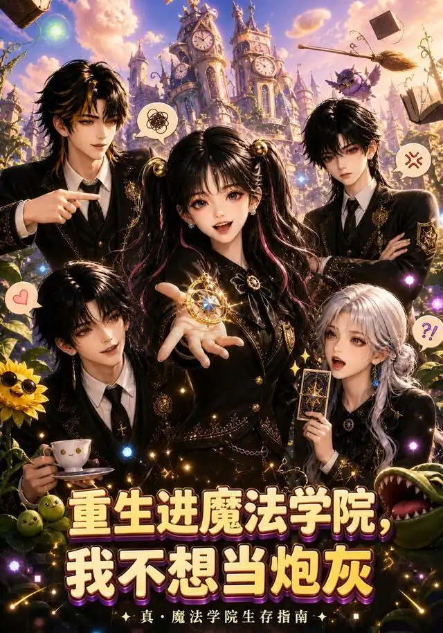 短剧《重生进魔法学院我不想当炮灰 (101集)》海报