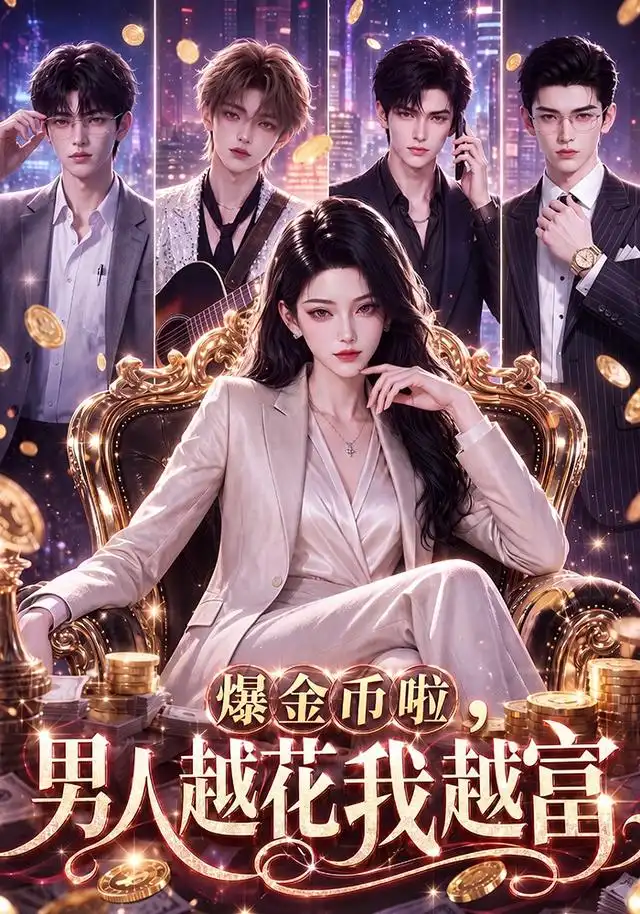 短剧《爆金币啦男人越花我越富 (73集)》海报