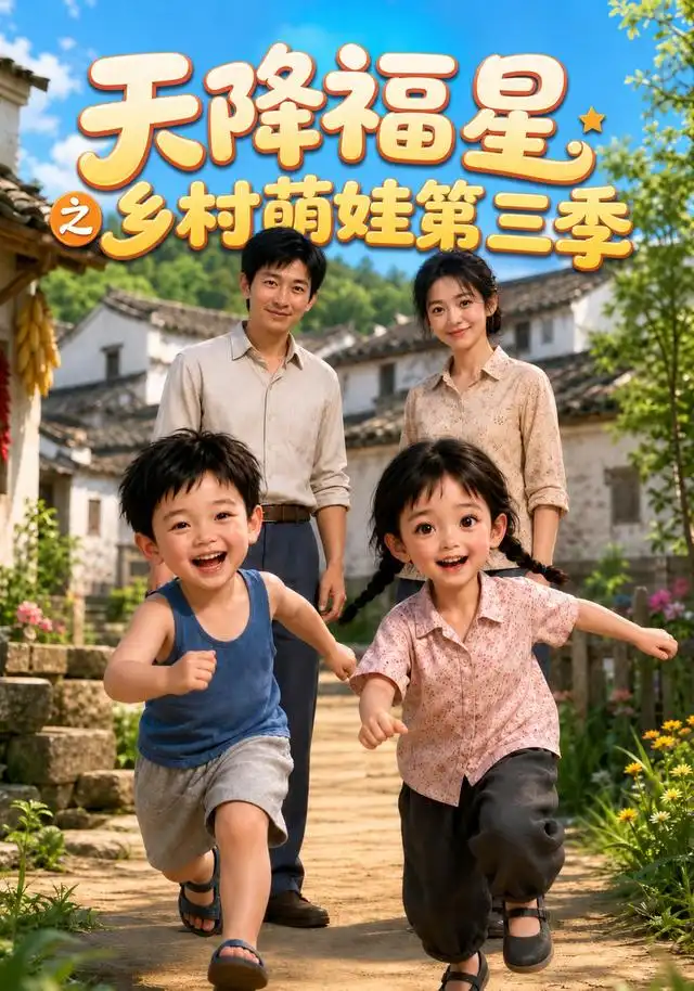 短剧《天降福星之乡村萌娃第三季 (97集) AI短剧》海报