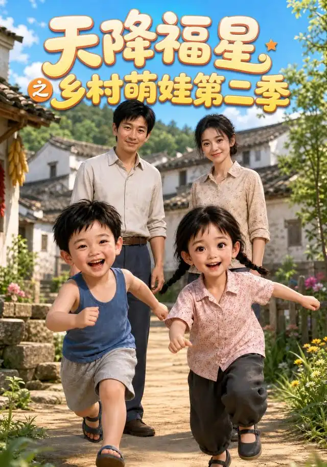 短剧《天降福星之乡村萌娃第二季 (85集) AI短剧》海报