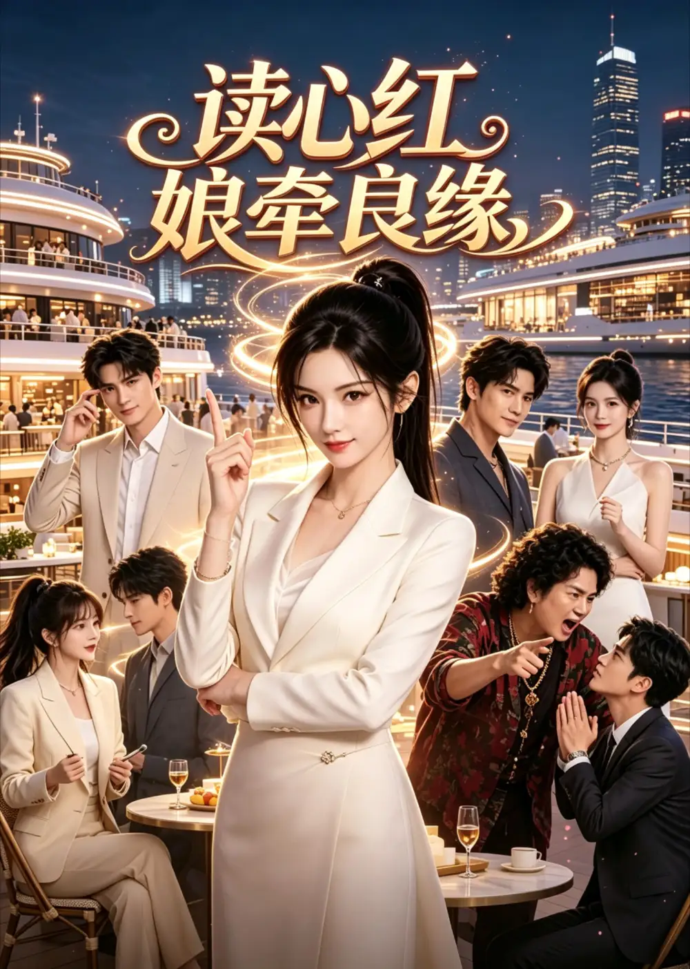 短剧《读心红娘牵良缘 (51集)》海报
