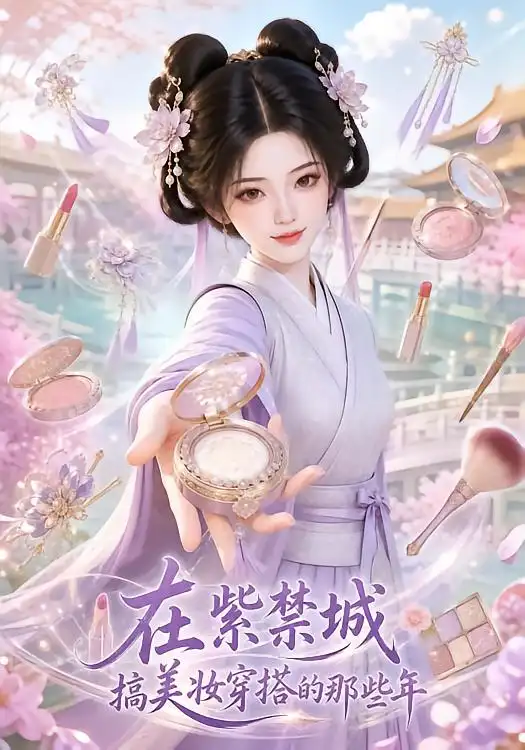 短剧《在紫禁城搞美妆穿搭的那些年 (46集)》海报