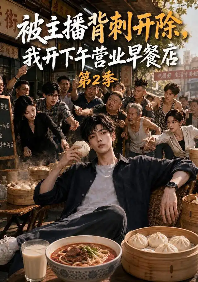 短剧《被主播背刺开除我开下午营业早餐店第2季 (130集)》海报