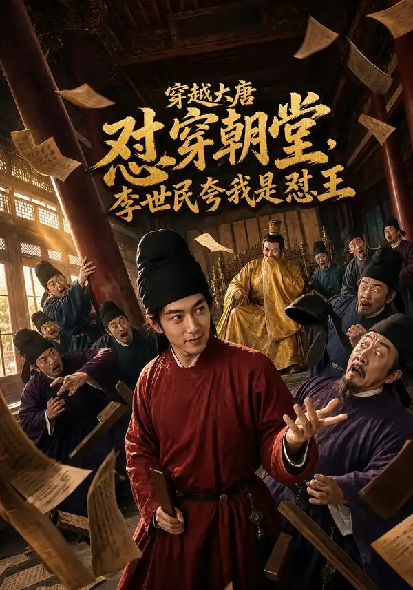 短剧《穿越大唐怼穿朝堂李世民夸我是怼王 (109集)》海报