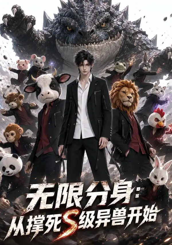 短剧《无限分身从撑死S级异兽开始 (131集)》海报