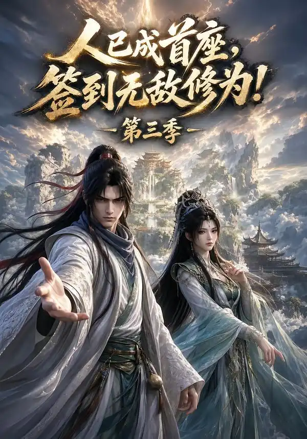短剧《人已成首座签到无敌修为第三季 (135集)》海报