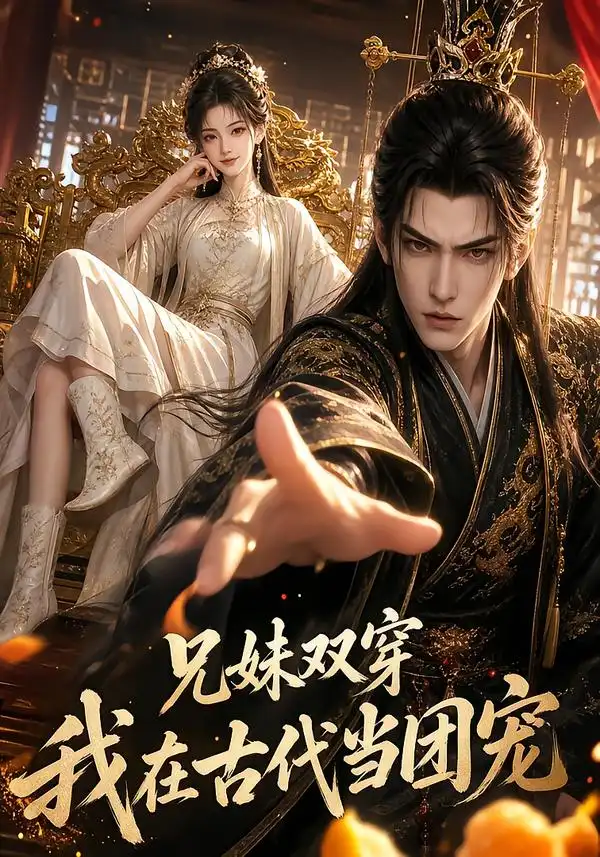 短剧《兄妹双穿我在古代当团宠 (100集)》海报