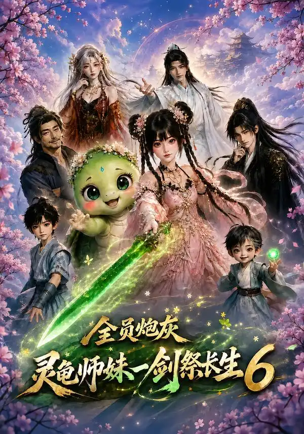 短剧《全员炮灰灵龟师妹一剑祭长生6 (102集)》海报
