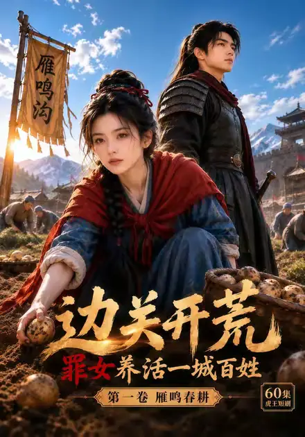 短剧《边关开荒罪女养活一城百姓第一季 (60集)》海报
