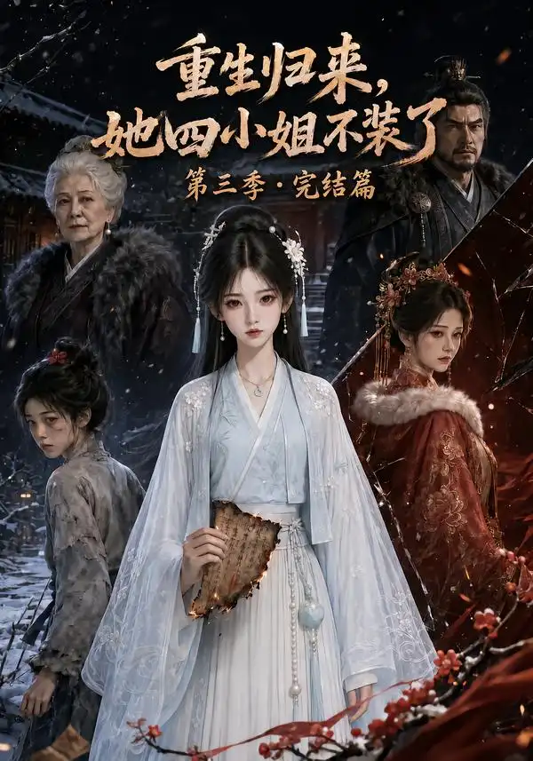 短剧《重生归来她四小姐不装了第三季完结篇 (180集)》海报