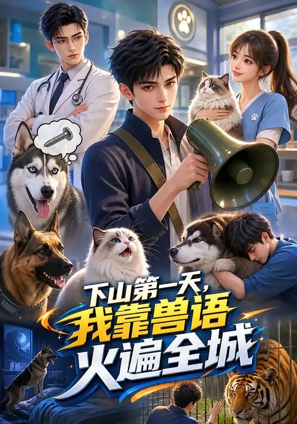 短剧《下山第一天我靠兽语火遍全城 (87集)》海报