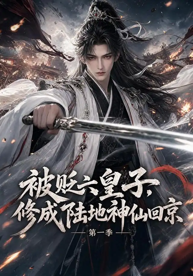 短剧《被贬六皇子修成陆地神仙回京第一季 (84集)》海报