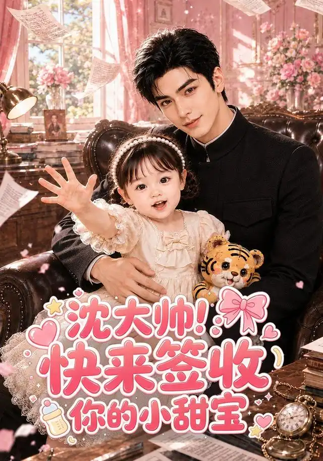 短剧《沈大帅快来签收你的小甜宝 (100集)》海报