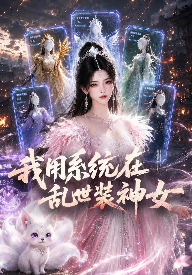 短剧《我用系统在乱世装神女 (64集)》海报