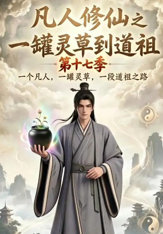 短剧《凡人修仙之一罐灵草到道祖第十七季 (299集)》海报