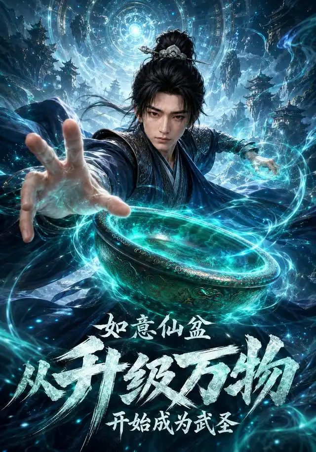 短剧《如意仙盆从升级万物开始成为武圣 (81集)》海报