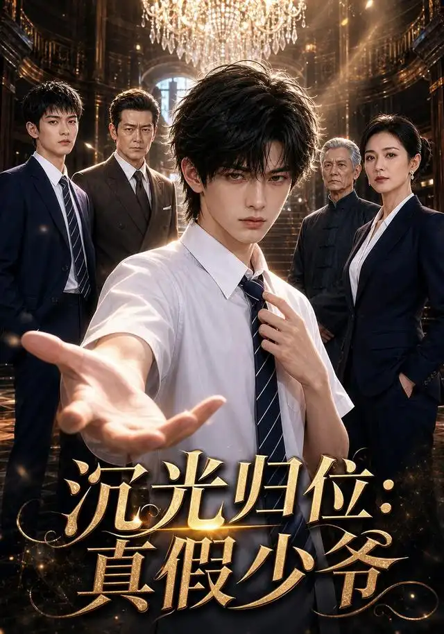 短剧《沉光归位真假少爷 (35集) AI短剧》海报
