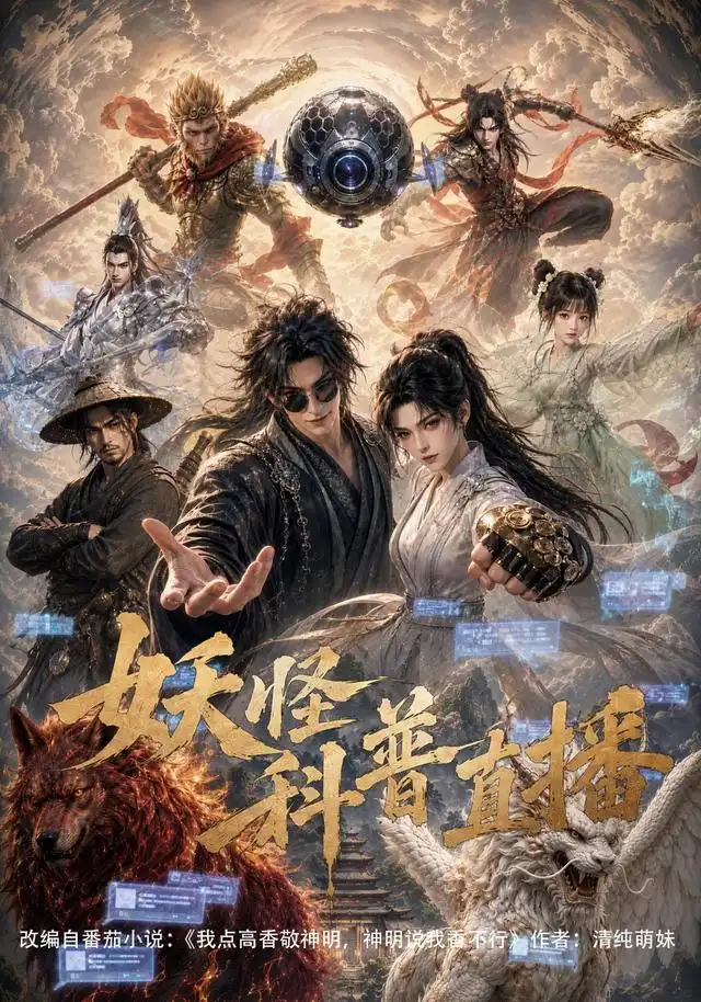 短剧《妖怪科普直播 (86集)》海报
