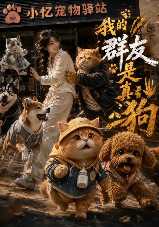 短剧《我的群友是真狗 (41集)》海报
