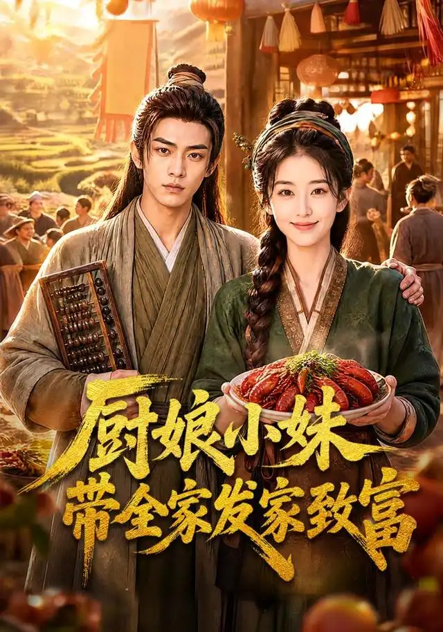 短剧《厨娘小妹带全家发家致富 (70集)》海报