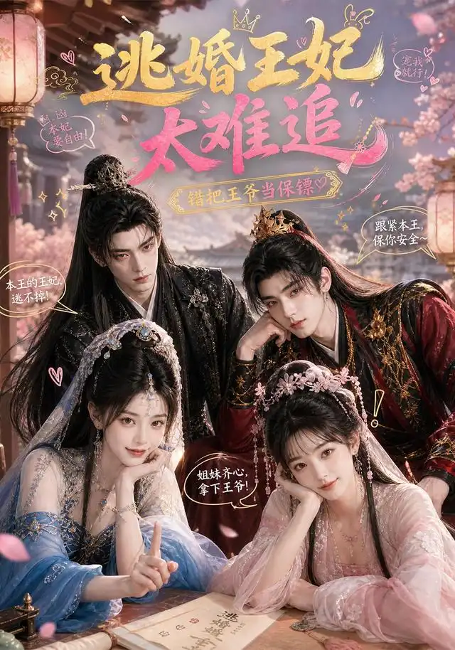 短剧《逃婚王妃太难追错把王爷当保镖 (49集)》海报