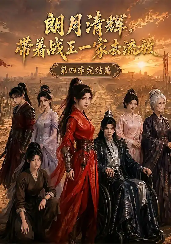 短剧《朗月清辉带着战王一家去流放第四季完结篇 (123集 )》海报
