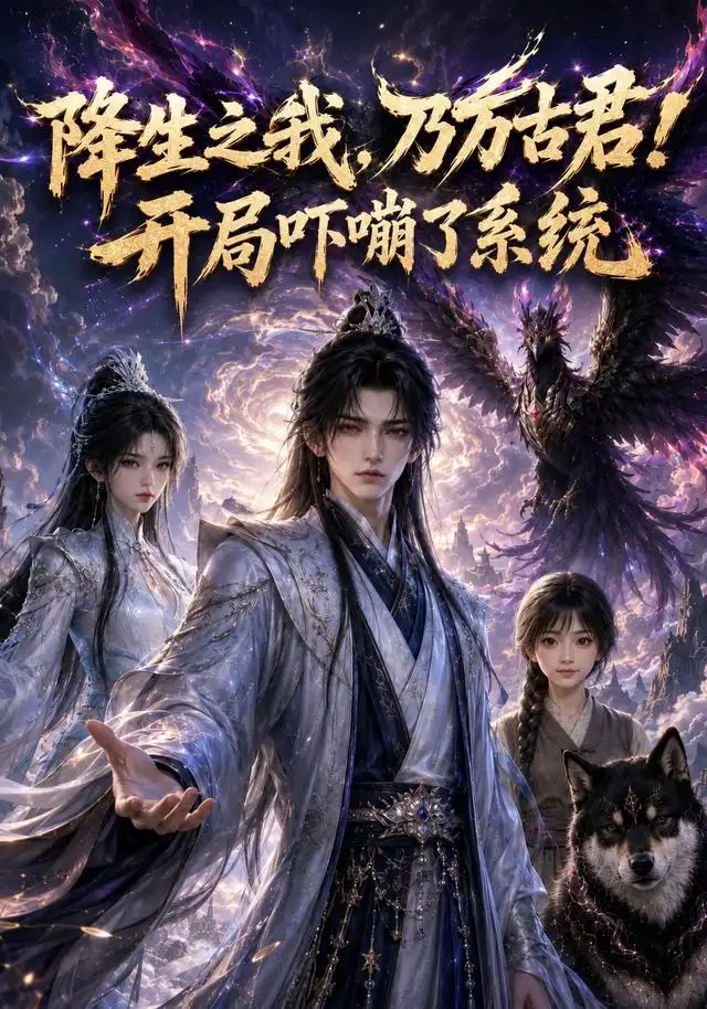短剧《降生之我乃万古君开局吓嘣了系统 (100集)》海报