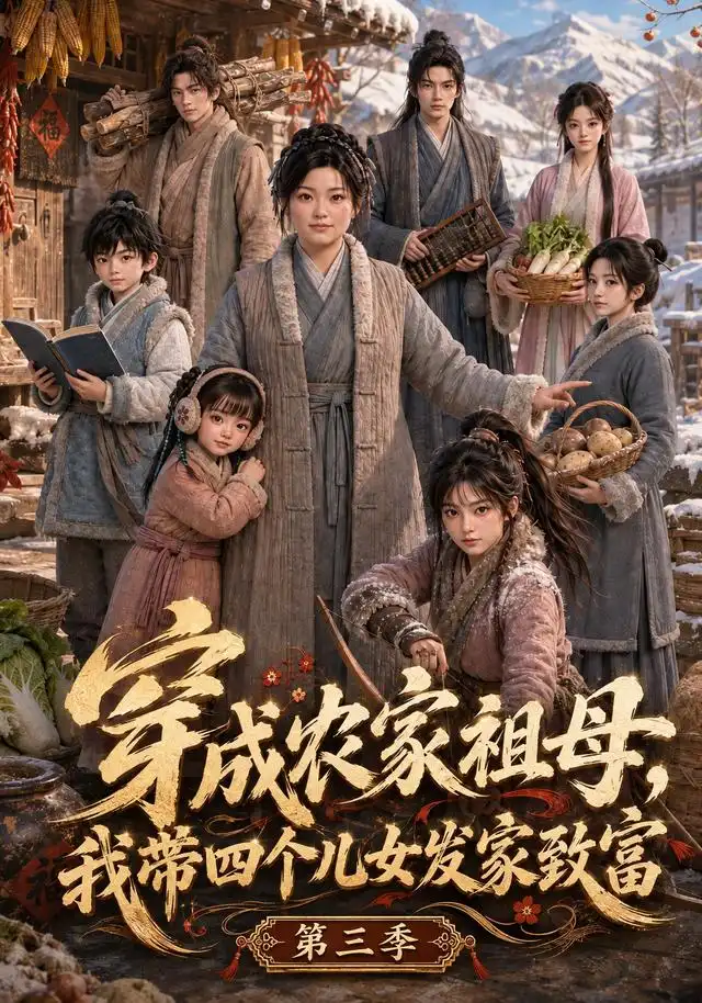 短剧《穿成农家祖母我带四个儿女发家致富第三季 (69集)》海报