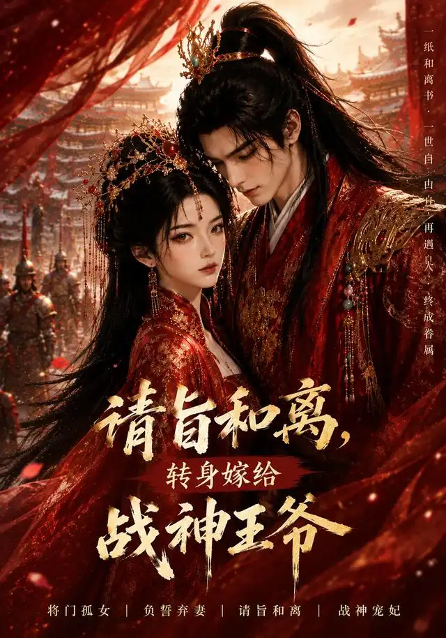 短剧《请旨和离转身嫁给战神王爷 (91集)》海报