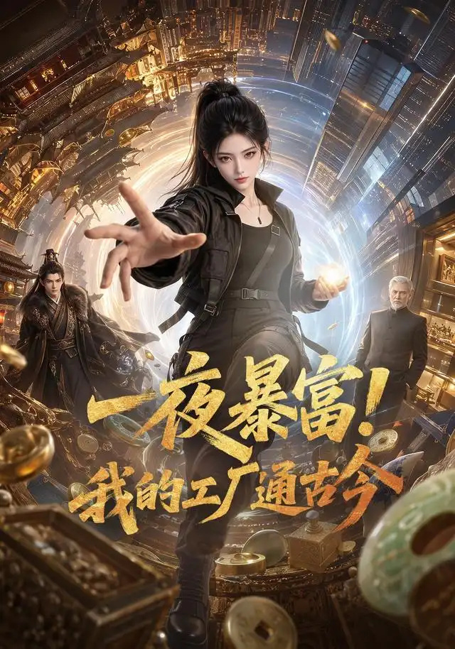 短剧《一夜暴富我的工厂通古今 (88集)》海报