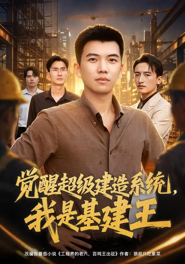 短剧《觉醒超级建造系统我是基建王 (80集) 孙钰哲&乔馨莹》海报
