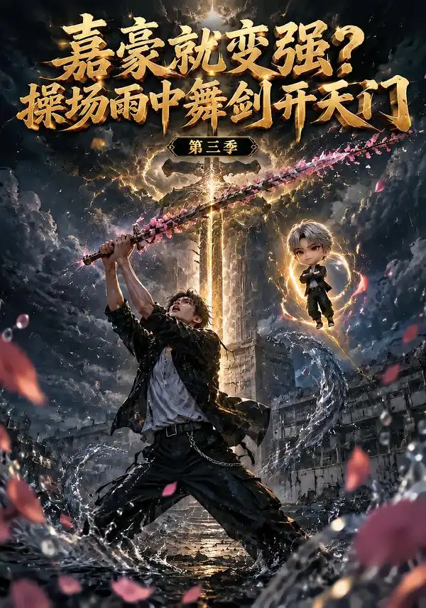 短剧《嘉豪就变强操场雨中舞剑开天门第三季 (158集)》海报